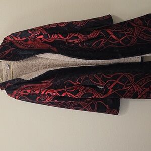 Luna fide Sherpa, Hooded  Robe 3X